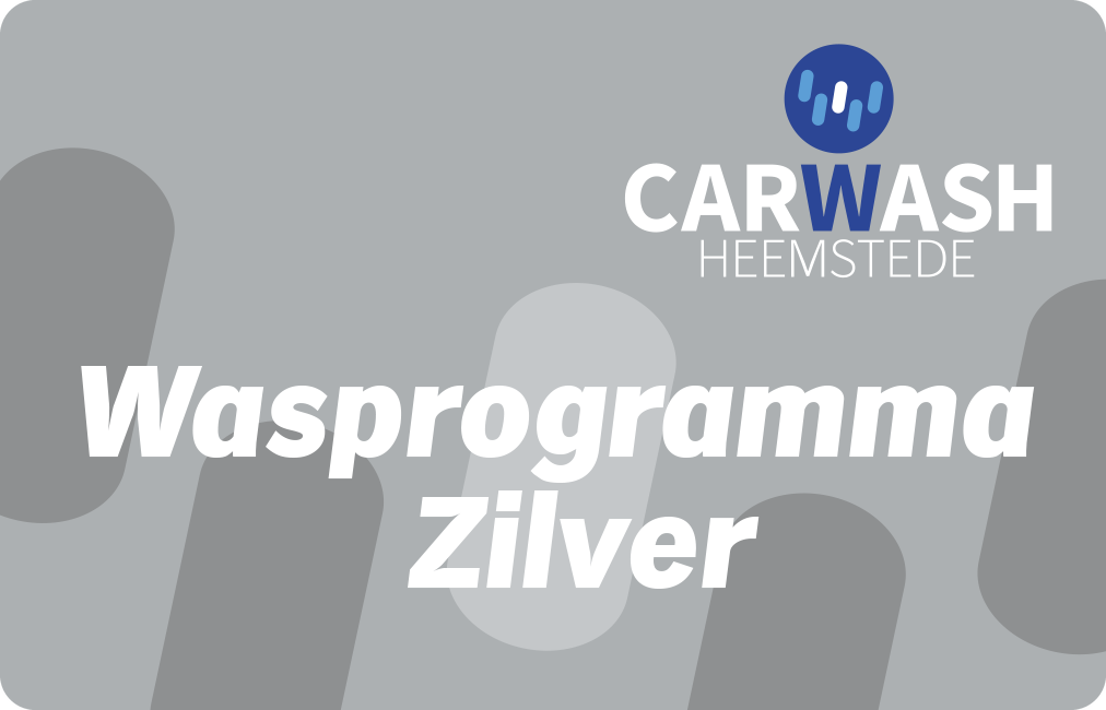 Waspas Zilver van Carwash Heemstede