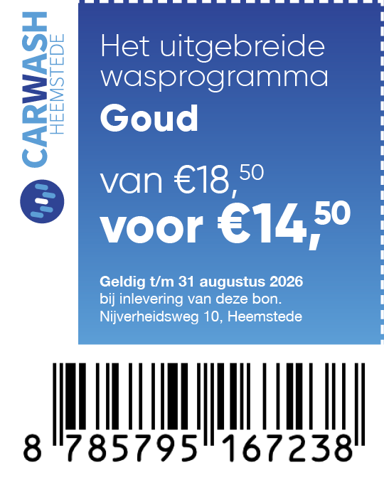 Goud van €18,50 voor €14,50